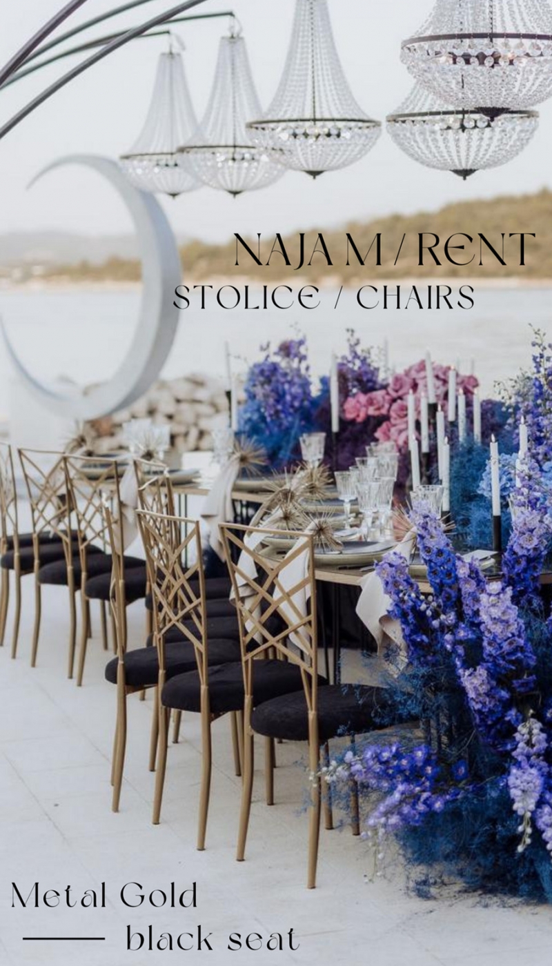 Metal Gold Chairs