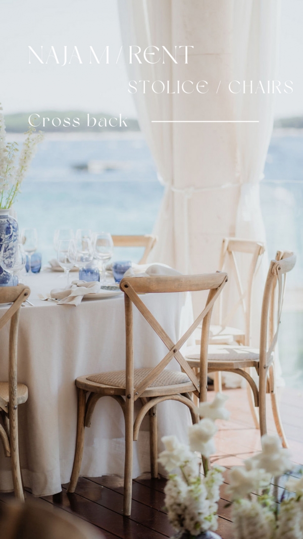 Cross Back Chiavari Chairs