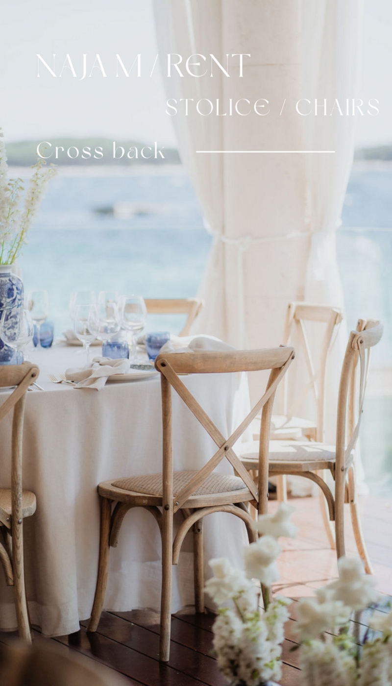 Cross Back Chiavari Chairs