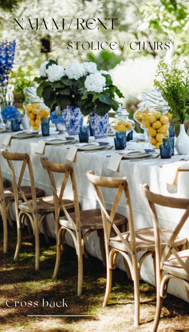 Cross Back Chiavari Chairs