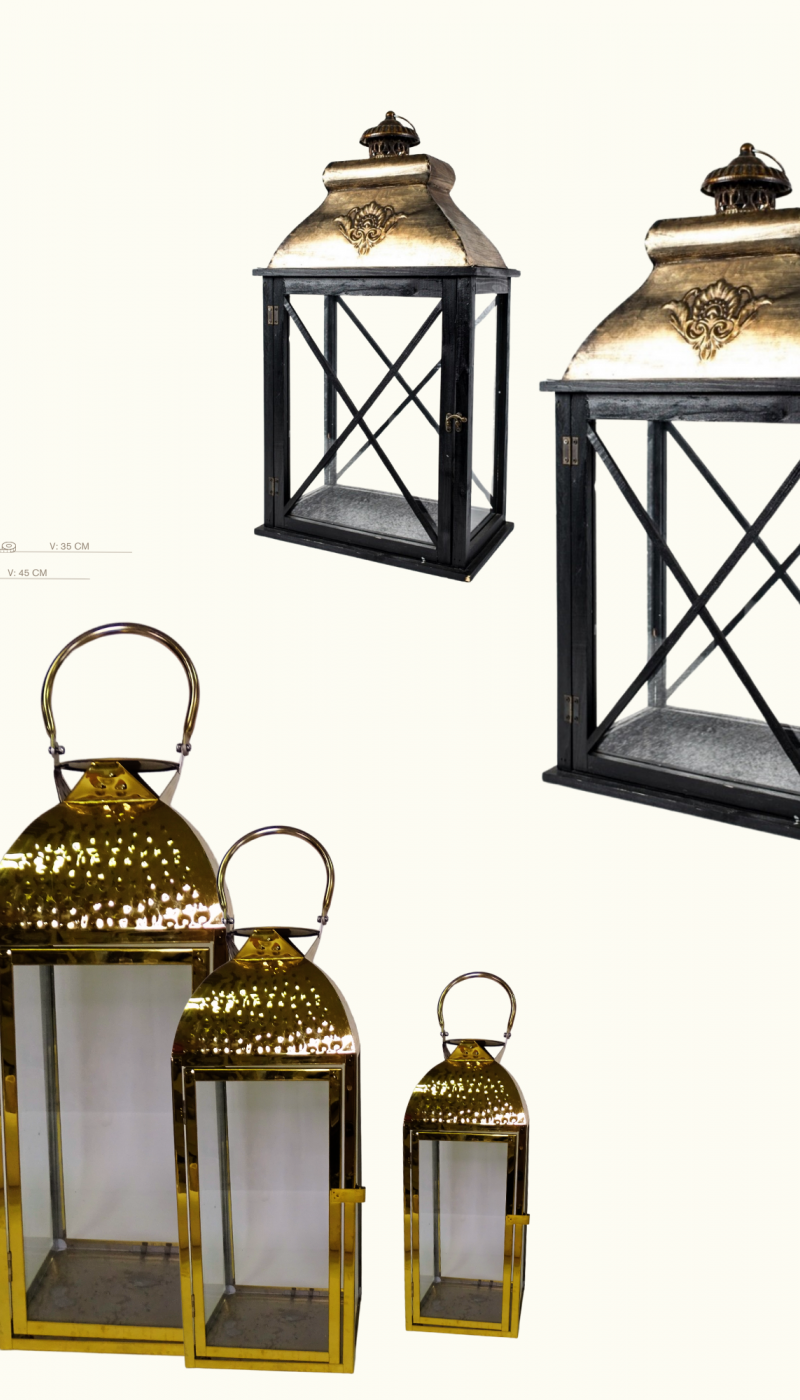 Lanterne metalne