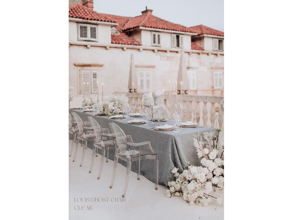Louis Ghost stolice - Clear
