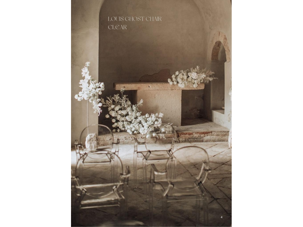 Louis Ghost stolice - Clear
