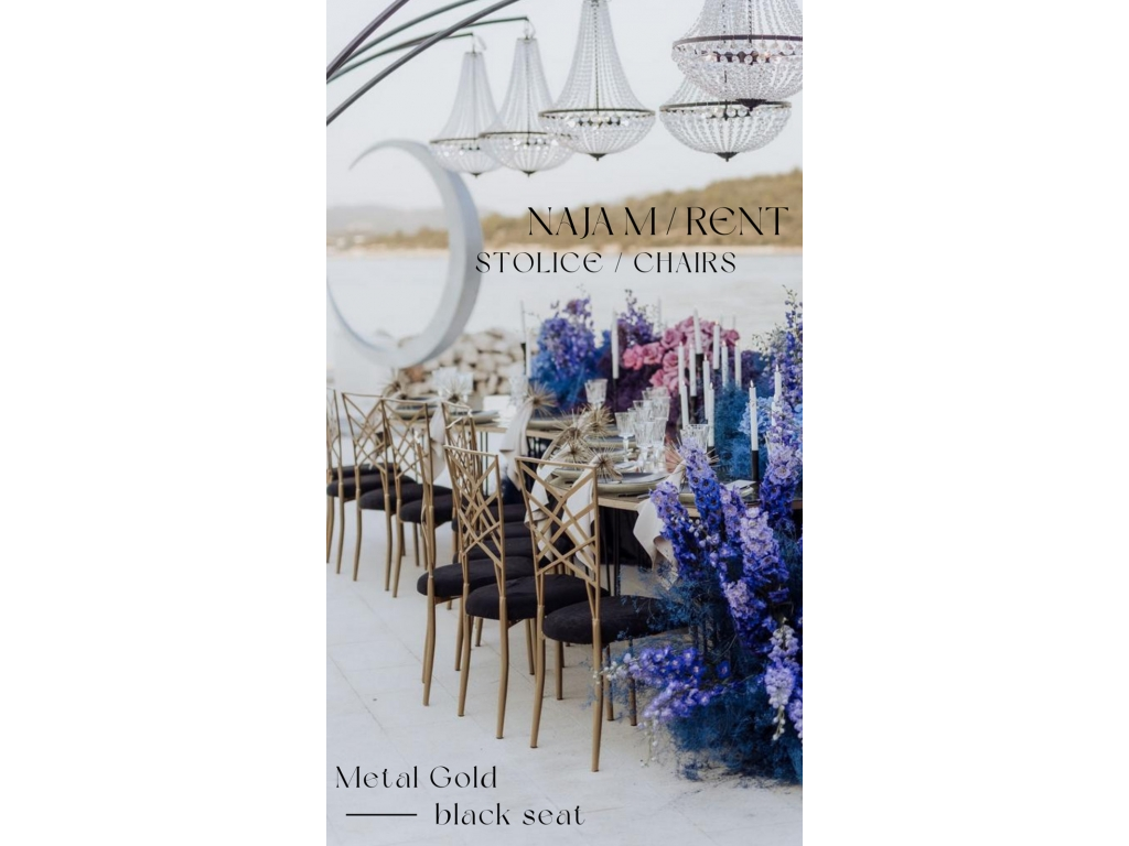 Metal Gold Chairs