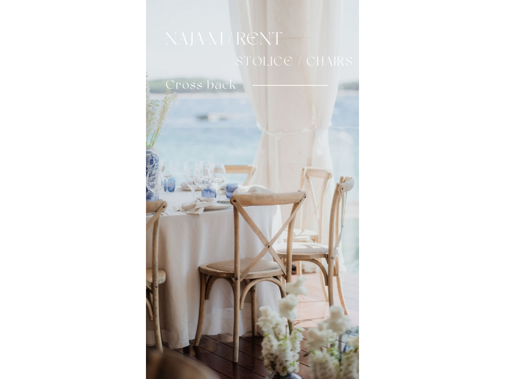 Cross Back Chiavari Chairs