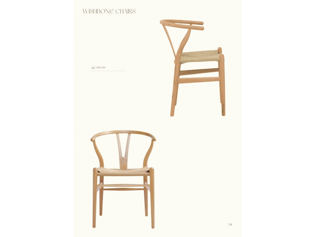 Wishbone stolice