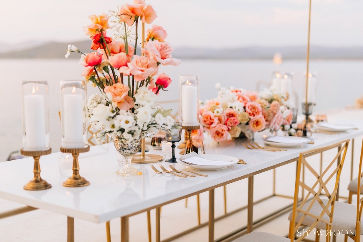 Dinner by the sea
