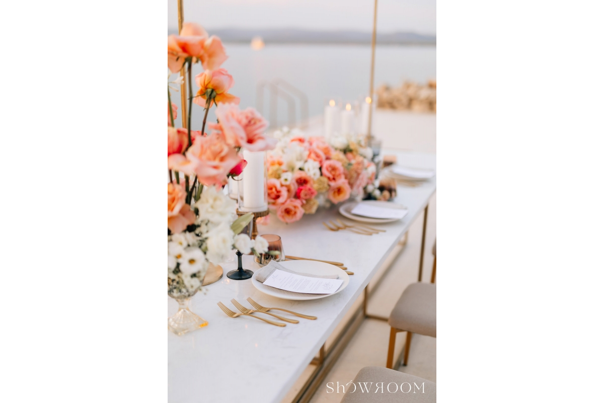 Dinner by the sea