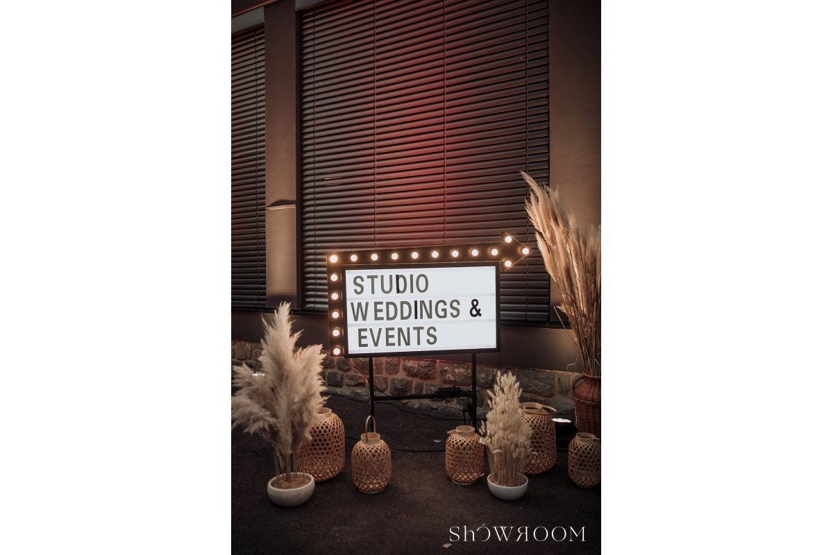 Studio weddings and events