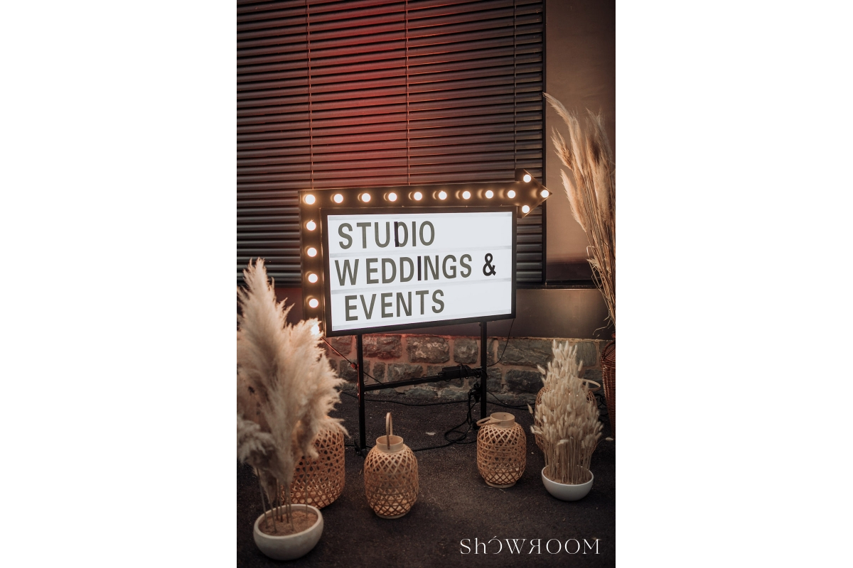 Studio weddings and events