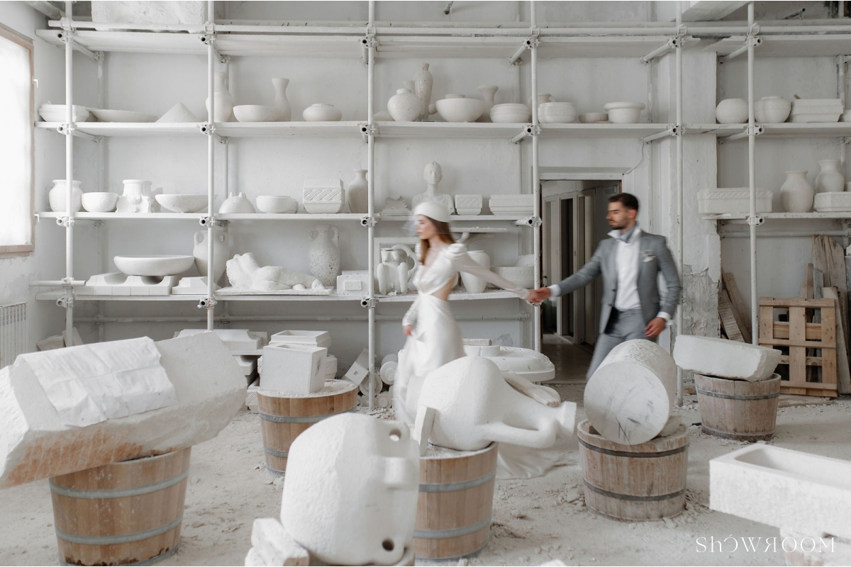 Fine art wedding on Brac Island