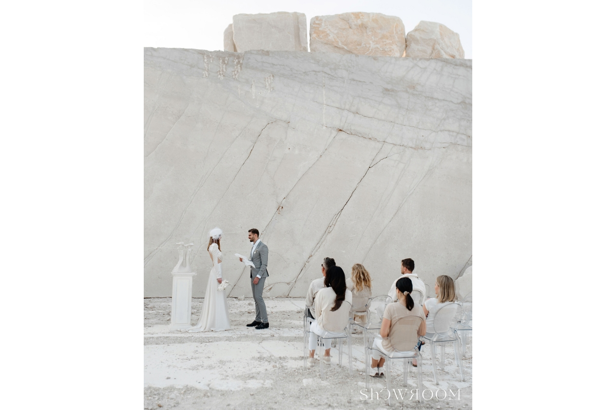 Fine art wedding on Brac Island