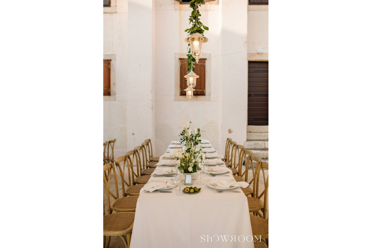 Mediterranean wedding at the Spanish fortress on Hvar
