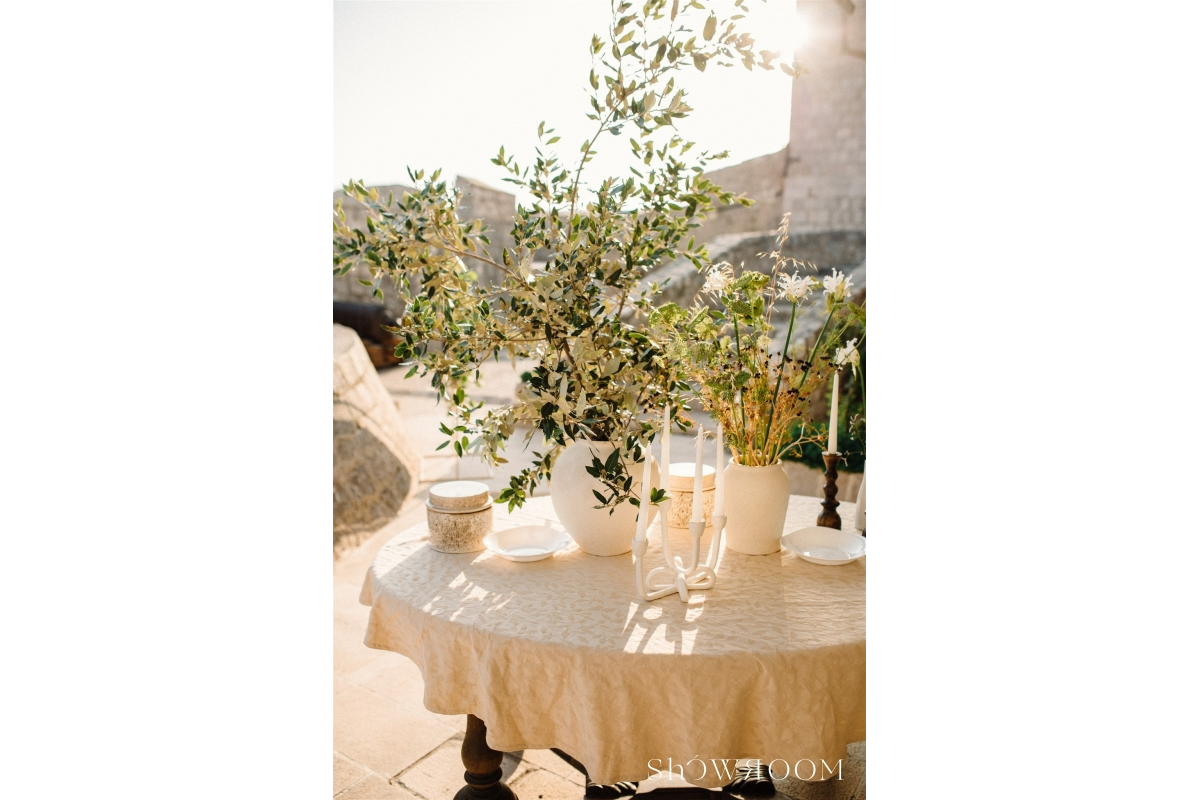 Mediterranean wedding at the Spanish fortress on Hvar