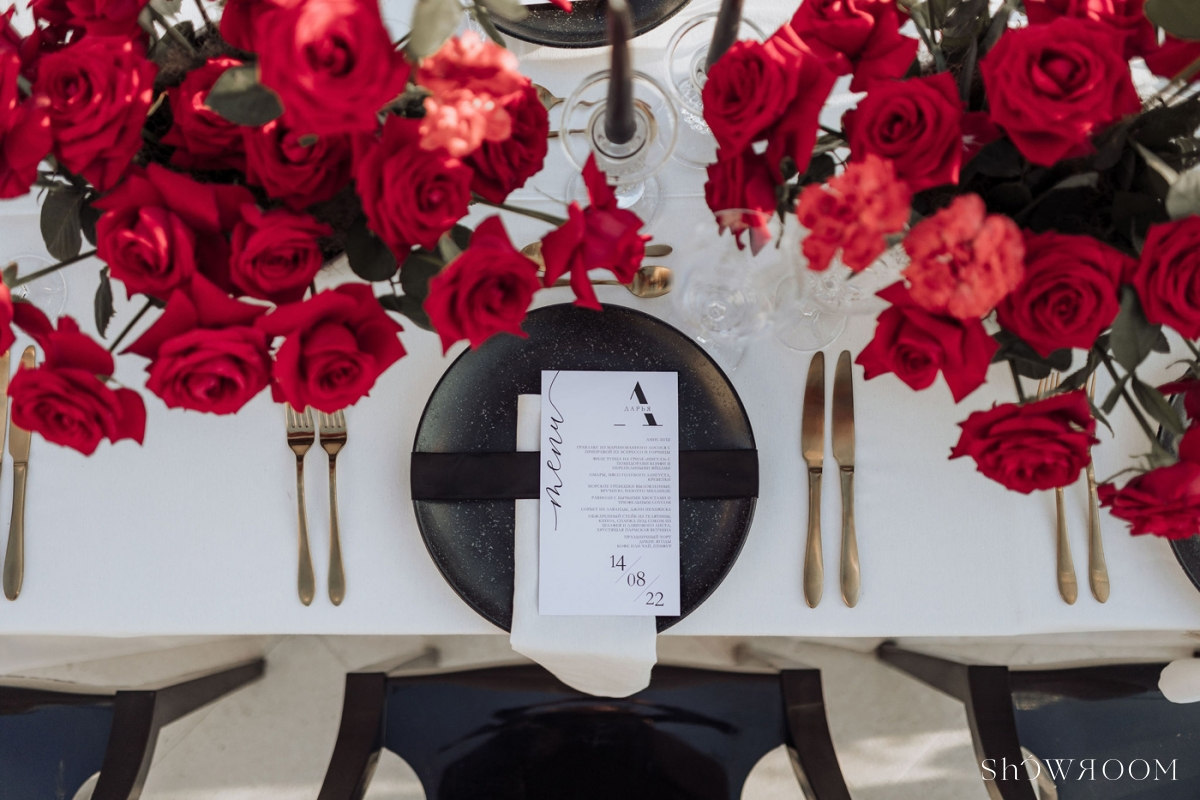 A completely luxurious celebration of love