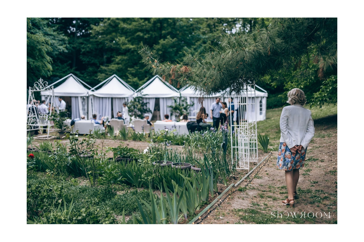 Luxury garden wedding in Croatia