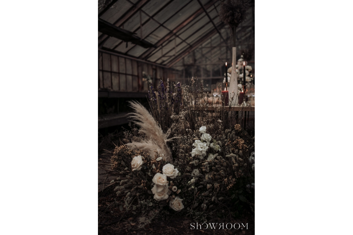 A small wedding in a Greenhouse