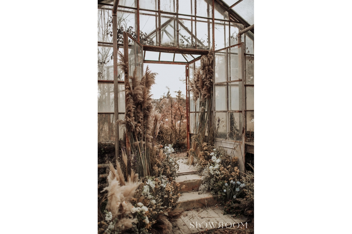 A small wedding in a Greenhouse