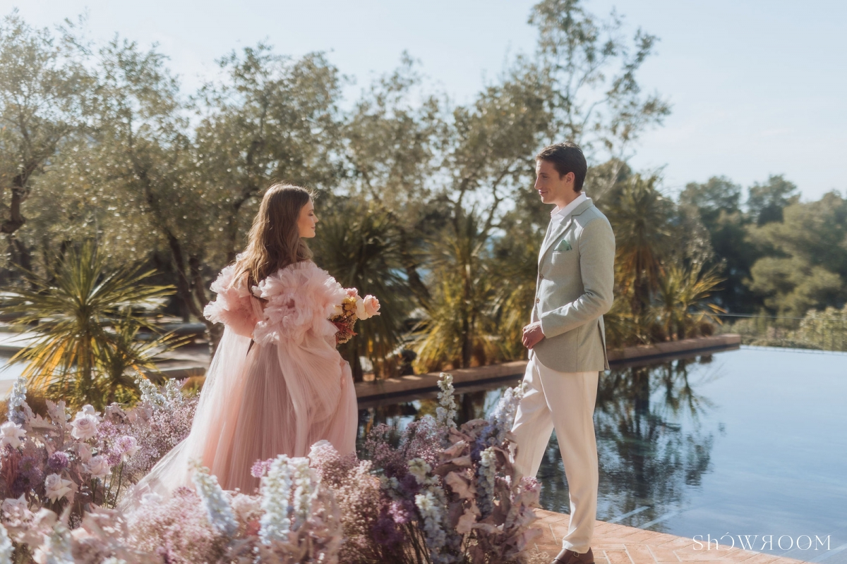 A colorful wedding in Maslina mindful luxury resort Mediterranean