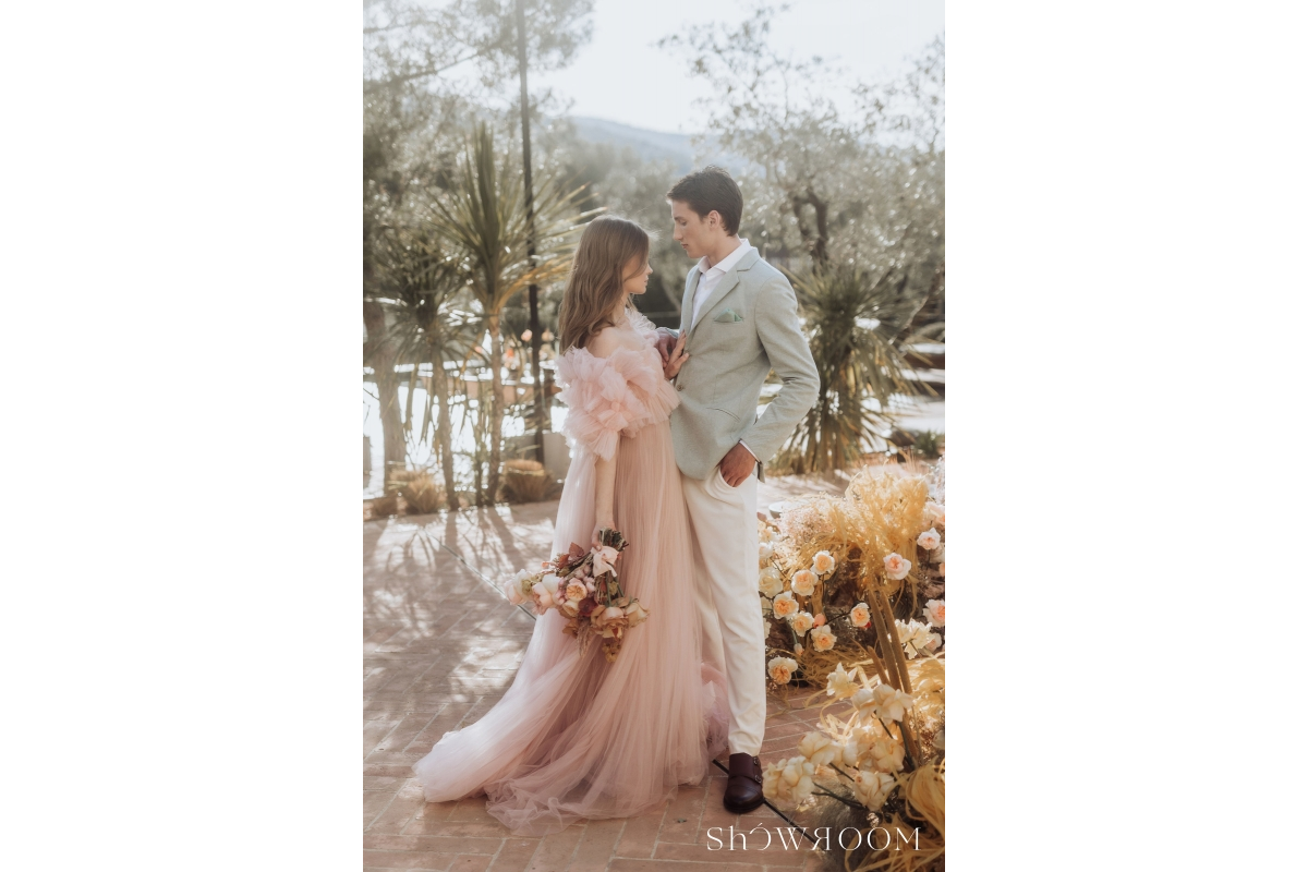 A colorful wedding in Maslina mindful luxury resort Mediterranean