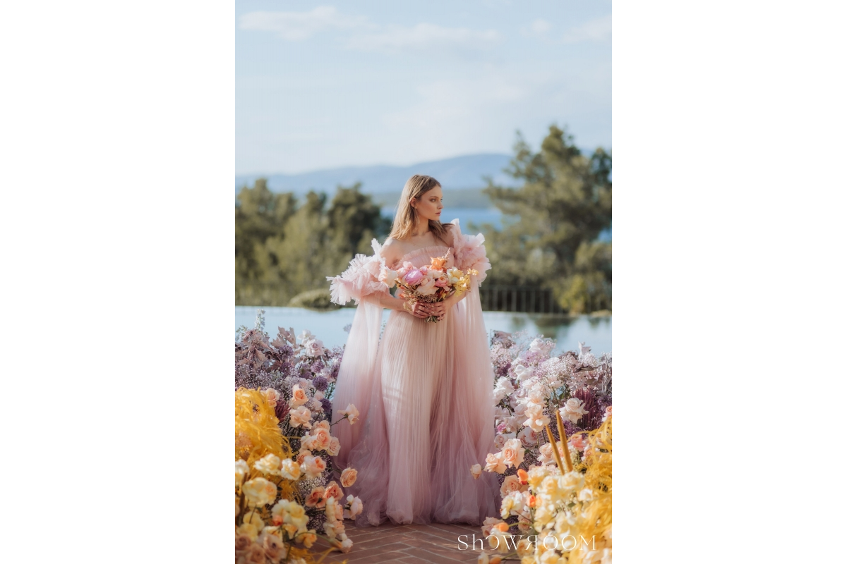 A colorful wedding in Maslina mindful luxury resort Mediterranean