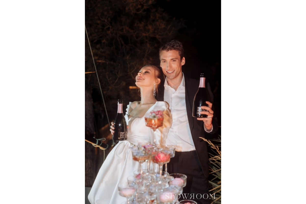 A colorful wedding in Maslina mindful luxury resort Mediterranean
