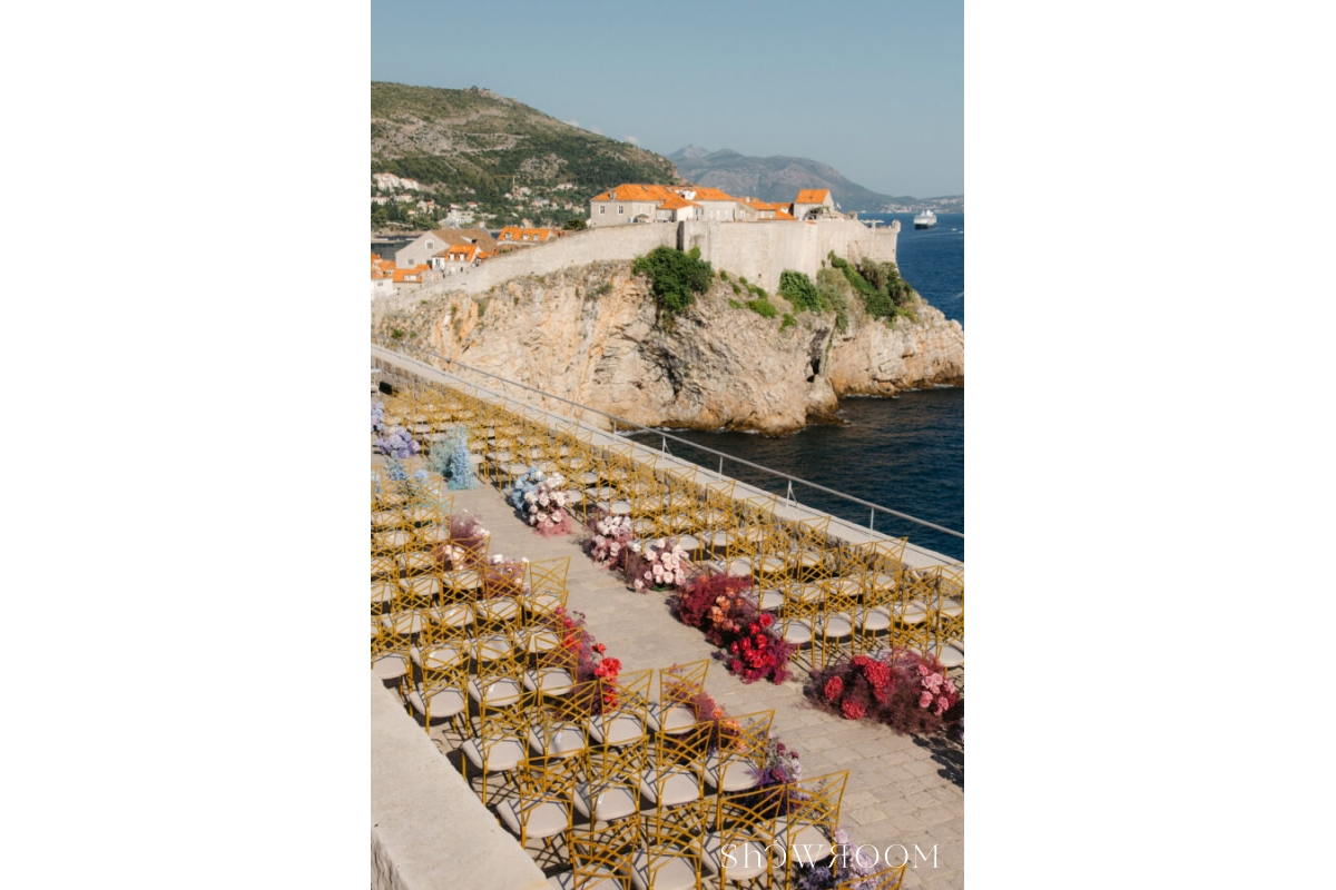 Opulent vows: A luxe wedding at Fortress Lovrijenac - Dubrovnik