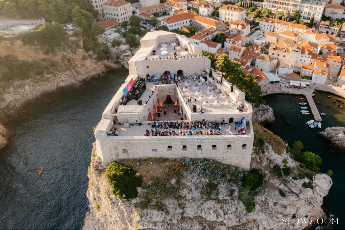 Opulent vows: A luxe wedding at Fortress Lovrijenac - Dubrovnik