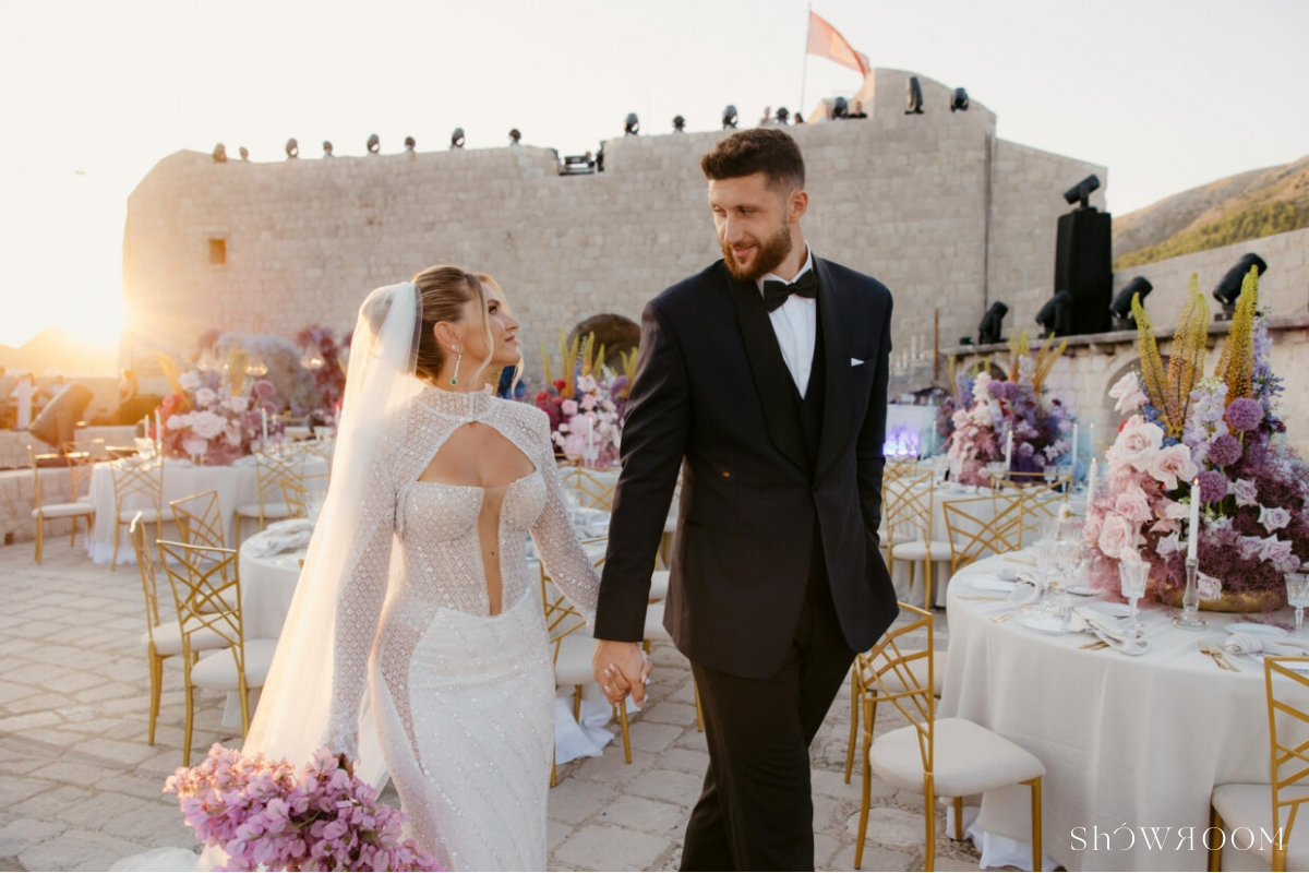 Opulent vows: A luxe wedding at Fortress Lovrijenac - Dubrovnik