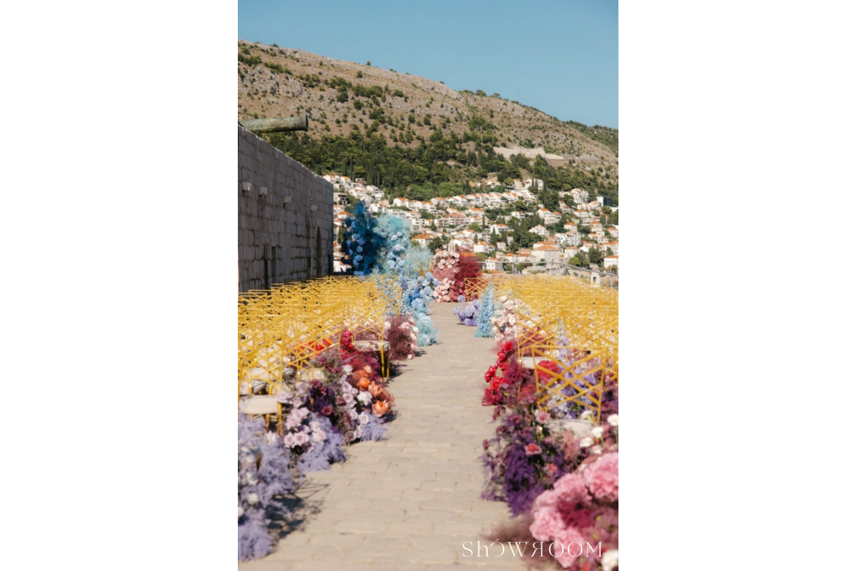 Opulent vows: A luxe wedding at Fortress Lovrijenac - Dubrovnik