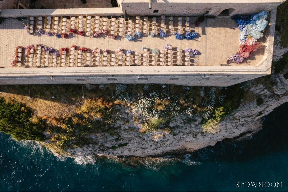 Opulent vows: A luxe wedding at Fortress Lovrijenac - Dubrovnik