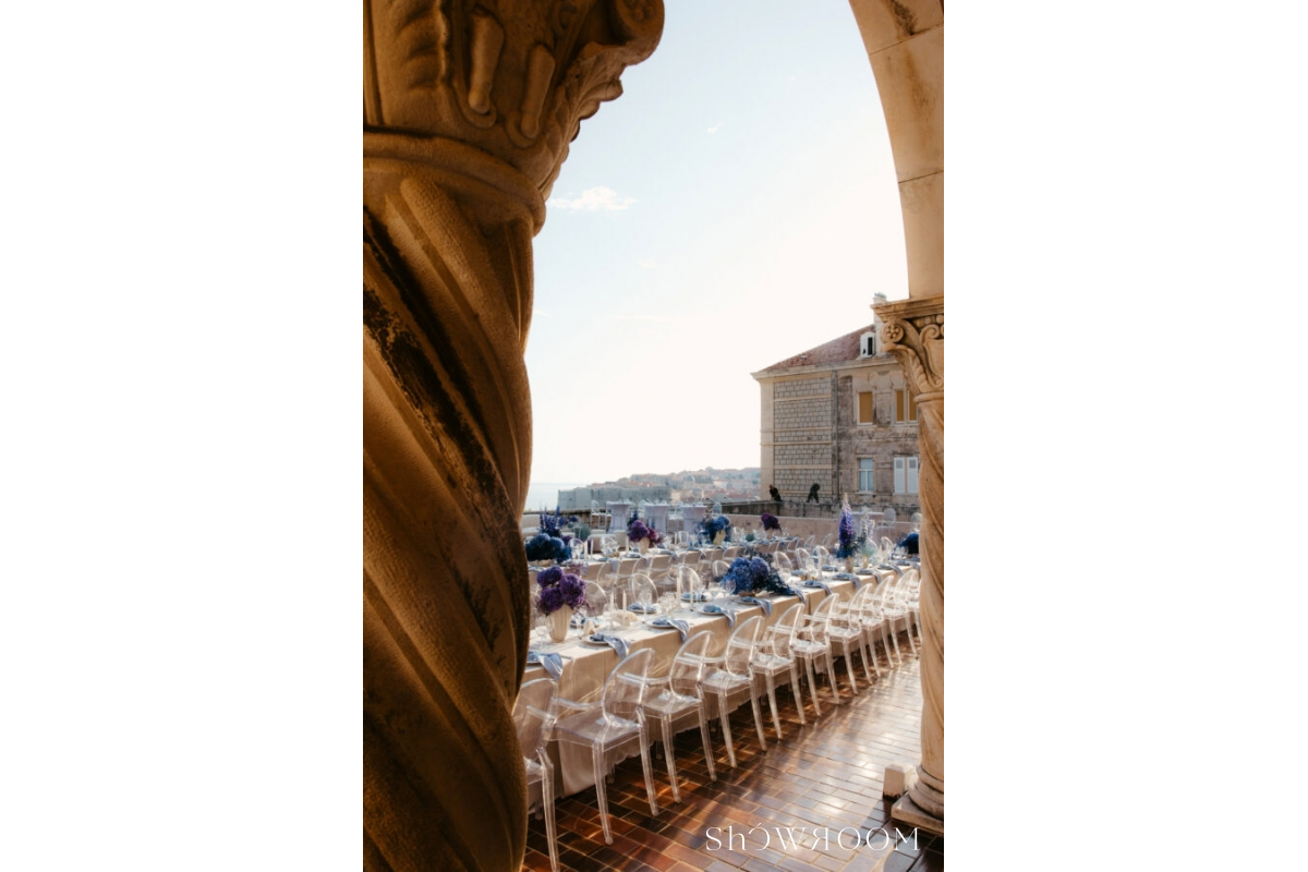 Opulent vows: A luxe wedding at Fortress Lovrijenac - Dubrovnik