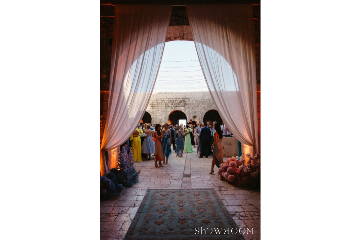 Opulent vows: A luxe wedding at Fortress Lovrijenac - Dubrovnik