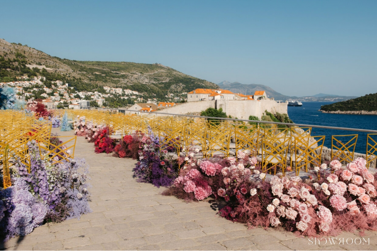 Opulent vows: A luxe wedding at Fortress Lovrijenac - Dubrovnik
