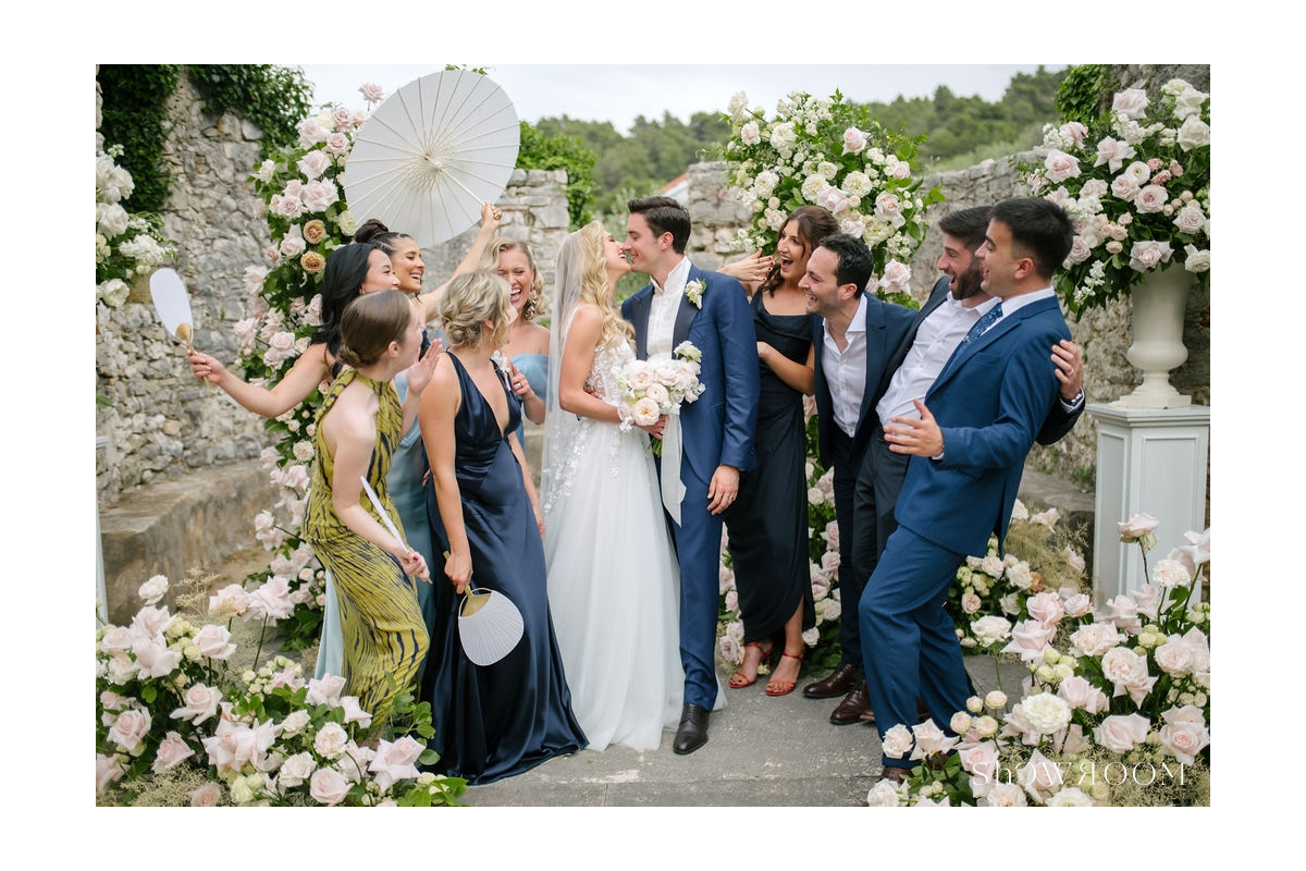 Majestic Matrimony: A Fortress Wedding on Brač