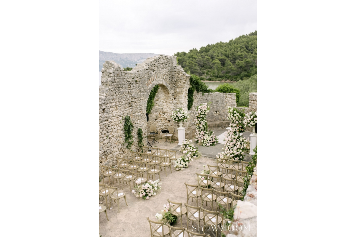 Majestic Matrimony: A Fortress Wedding on Brač