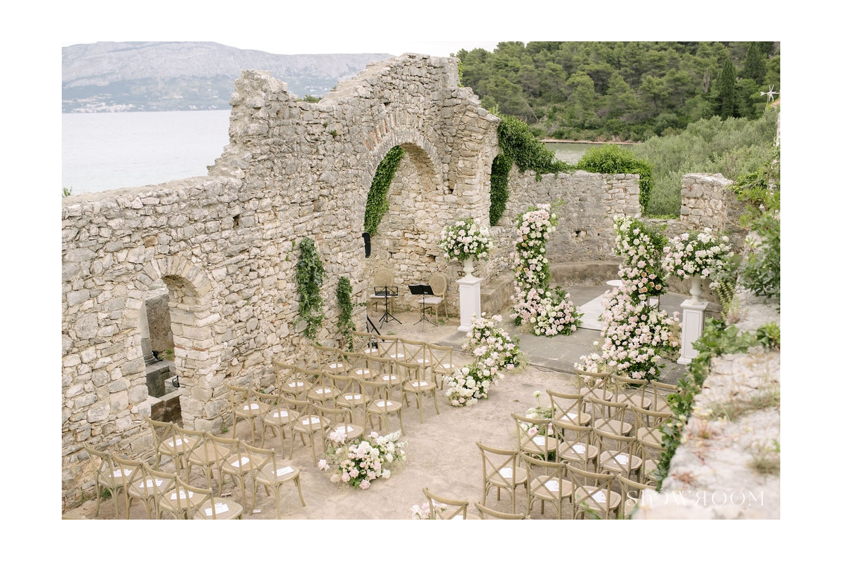 Majestic Matrimony: A Fortress Wedding on Brač