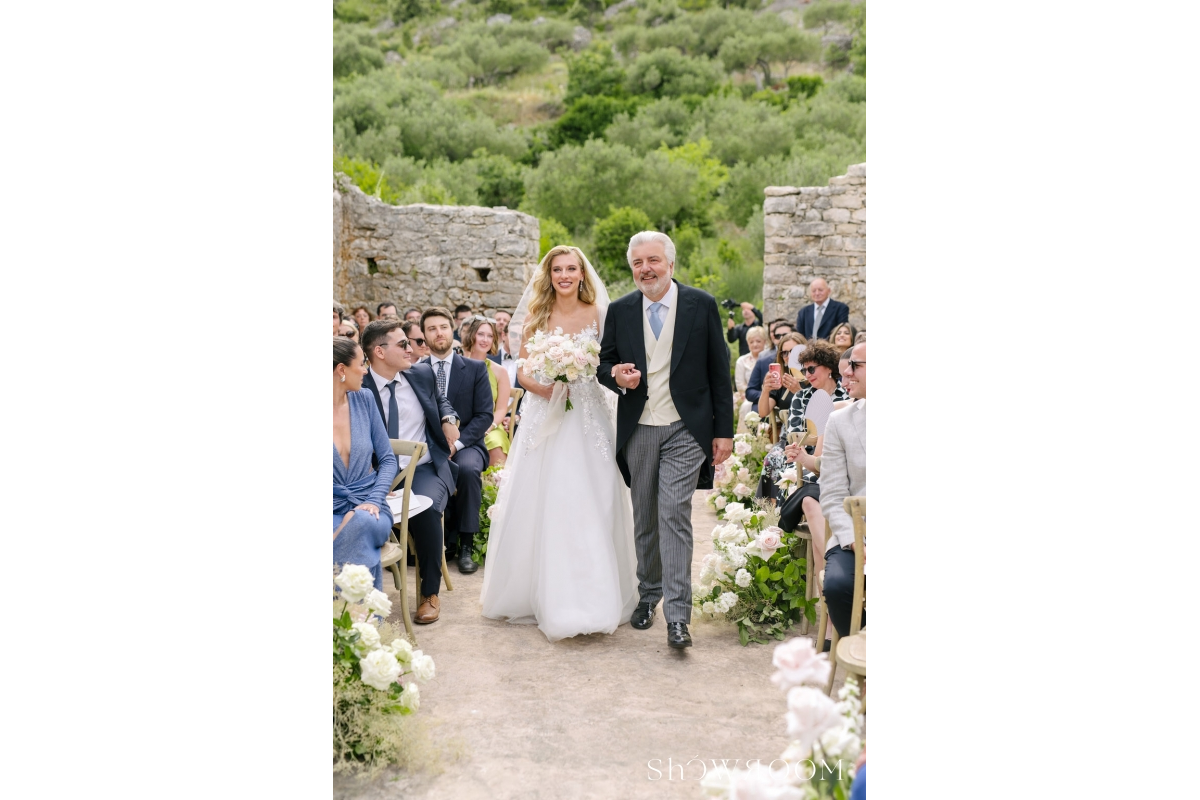 Majestic Matrimony: A Fortress Wedding on Brač