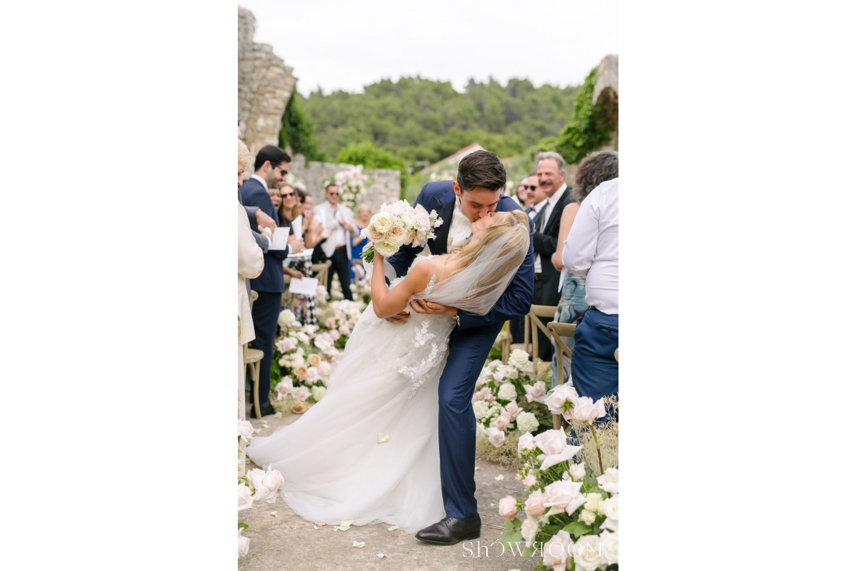 Majestic Matrimony: A Fortress Wedding on Brač